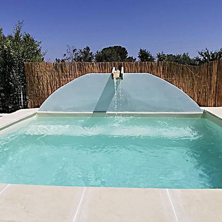 terra rossa casa di campagna con piscina Casarano Esterno foto